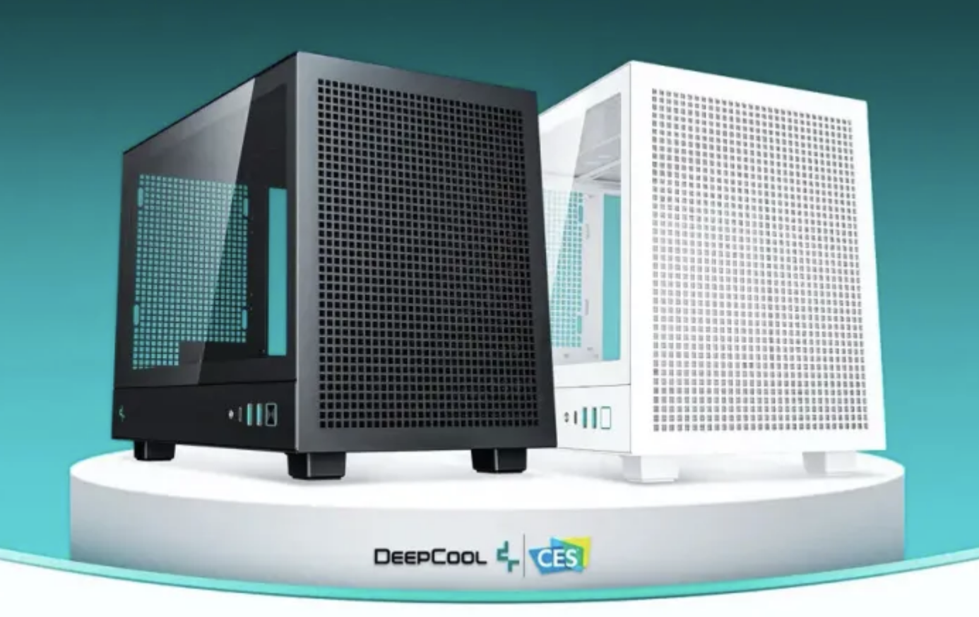 Deeper Cool 的两个新 mini-ITX 机箱并排放置。